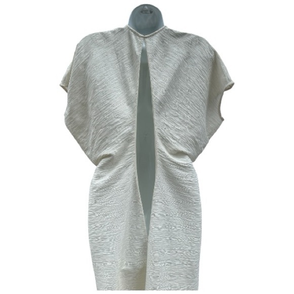 Toteme Women’s Slouch Waist Dress Size 36 Cream Colored - Picture 8 of 13